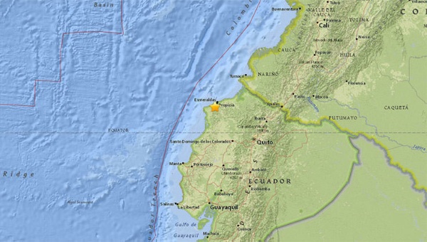 Seguidilla de sismos sacuden Ecuador en pocas horas