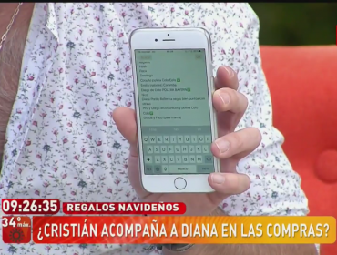 Cristián Sánchez revela secreto regalo para Diana Bolocco por error en matinal de TVN