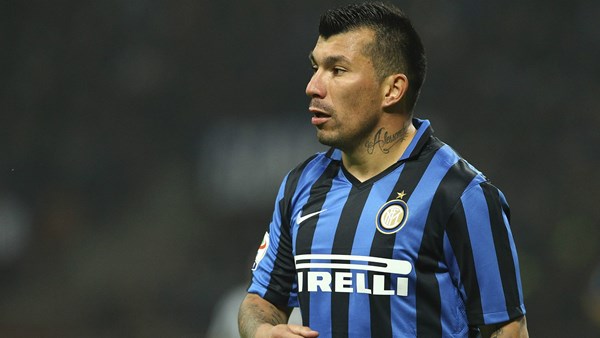 Gary Medel ya trabaja en su recuperación en el Inter de Milán