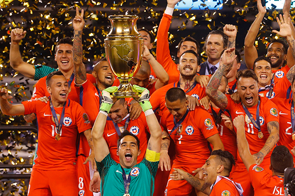 Chile queda en el cuarto lugar en el último ranking FIFA del 2016