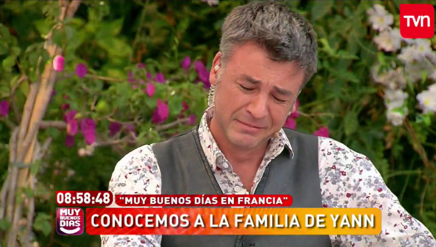 Yann Yvin se emociona al máximo tras reportaje sorpresa del Muy Buenos Días