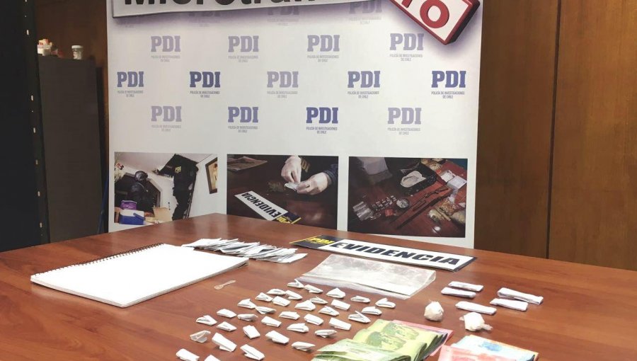 Policía de Investigaciones en La ligua detiene a tres personas por microtráfico de drogas