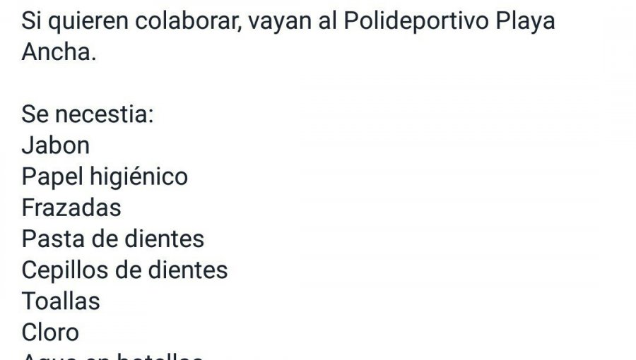 Alcalde Sharp en Valparaíso pide ayuda para los albergues en el Puerto