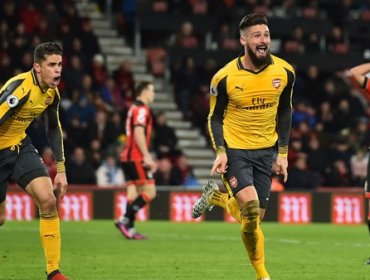 Arsenal levantó un 3-0 y se llevó un empate ante Bournemouth