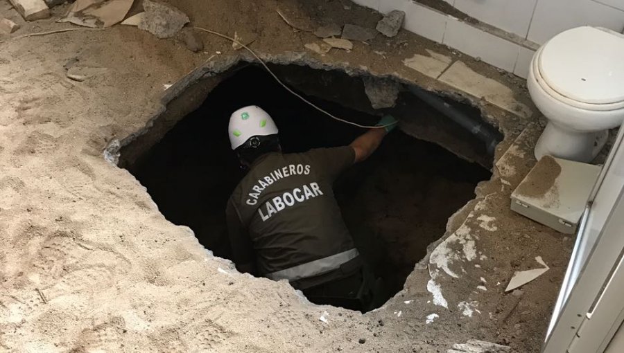 De Película: Descubren túnel en sucursal bancaria de Viña del Mar