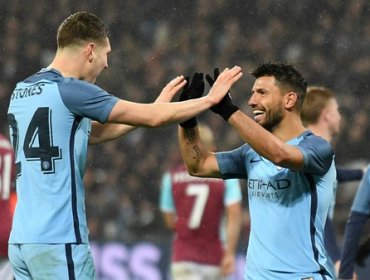 El City de Claudio Bravo ganó 5 a 0 al West-Ham por la FA Cup