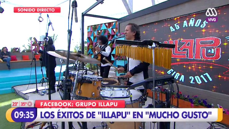 Líder de Illapu se refirió al polémico acto de Paty Maldonado en "Mucho Gusto"