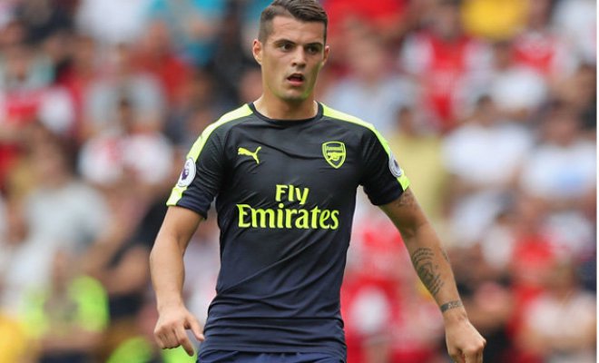 Granit Xhaka, el suizo del Arsenal que elogió a Alexis Sánchez