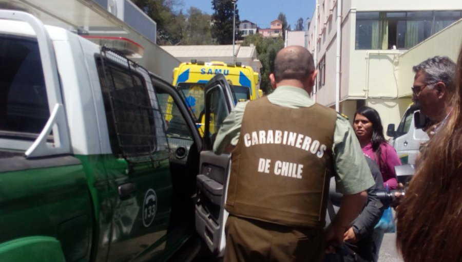 Balacera se registró en el Hospital Gustavo Fricke de Viña del Mar