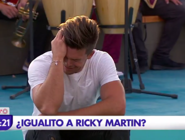 Confunden a Leandro Penna con Ricky Martin: ¿Se parecen?