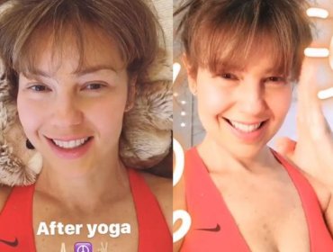 La polémica foto de Thalia sin maquillaje que generó críticas en las redes sociales
