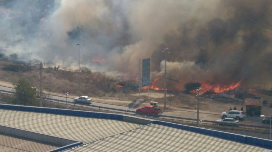 Incendio forestal se registra en el sector de Glorias Navales en Viña del Mar