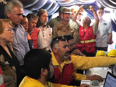 Presidenta Michelle Bachelet ya está en las zonas afectadas por los incendios forestales