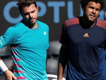 Video: La particular pelea que protagonizaron Wawrinka y Tsonga