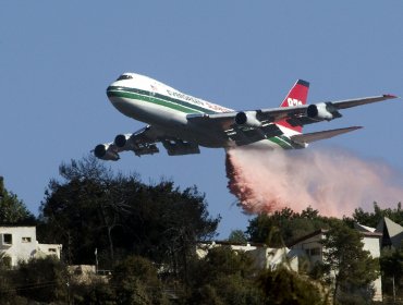 Gobierno acepta finalmente ayuda de mega avión para combatir incendios