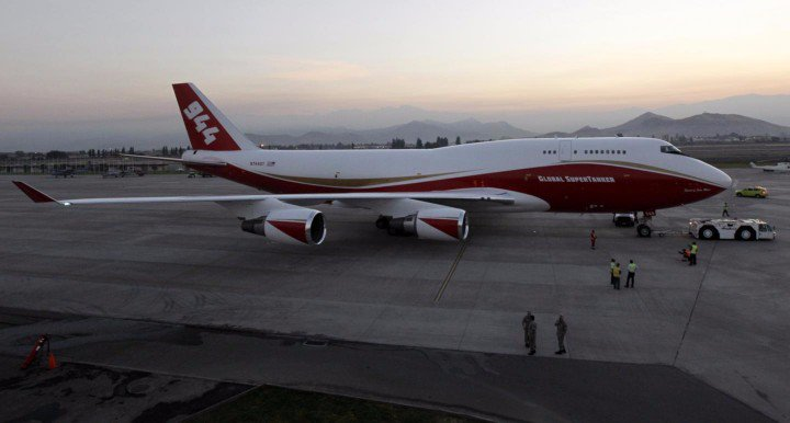 Avión "SuperTanker" ya está en Chile para colaborar con los incendios forestales