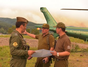 Mueren dos Carabineros en Incendios del Sur: Estaban completamente calcinados