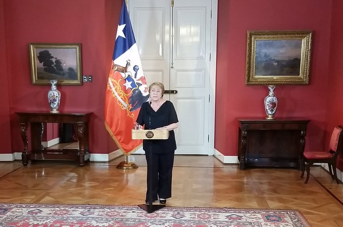 Presidenta Bachelet decreta zona de catástrofe a la Región del Bíobío