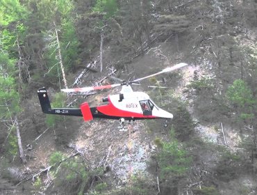 Avión más grande del mundo trae a Chile 4 helicópteros para atacar incendios