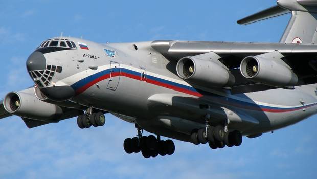 Avión ruso Ilyushin IL-76 operará en Portezuelo y volverá a Santiago