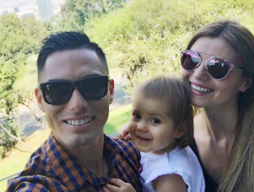 Faloon Larraguibel se luce en Instagram junto a su segundo bebé