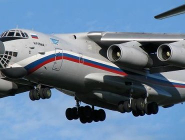 Avión ruso Ilyushin IL-76 operará en Portezuelo y volverá a Santiago