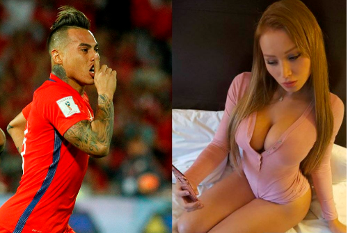 Eduardo Vargas y Daniella Chávez protagonizaron pelea en Twitter