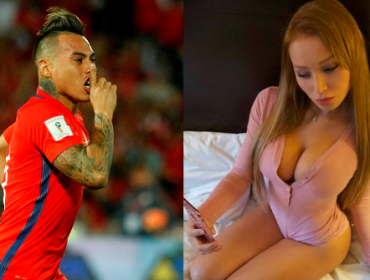 Eduardo Vargas y Daniella Chávez protagonizaron pelea en Twitter