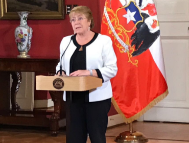 Presidenta Bachelet decide mantener Estado de Excepción en zonas afectadas