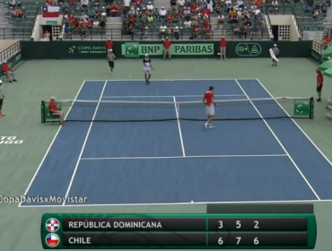Copa Davis: Jarry le da primer punto a Chile ante República Dominicana