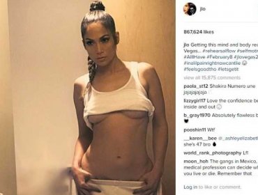 Acalorada foto de Jennifer López prendió Instagram