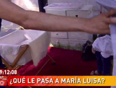 María Luisa Godoy amamantó a su hija en vivo durante matinal de TVN
