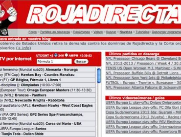 Atención hinchas: Ordenan el cierre de la web "Roja Directa"