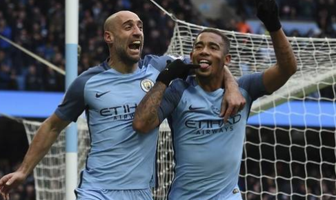 Dirigido a la ex: La particular celebración de un jugador del Manchester City