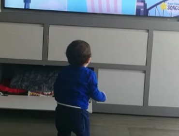 El tierno video del hijo pequeño de Messi cantando en inglés