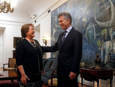 La visita "express" del Presidente argentino Mauricio Macri a Chile