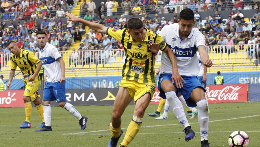 Everton venció a la UC y es uno de los punteros del clausura