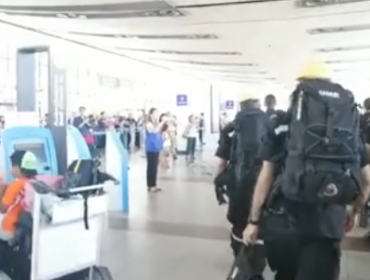 Video: Con aplausos en el Aeropuerto se despidieron brigadistas españoles