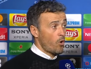 La tensa y polémica entrevista de Luis Enrique tras la caída ante el PSG