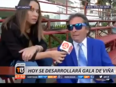 ¡El primer chascarro de la Gala!: Incidente se vivió en vivo durante despacho de Canal 13