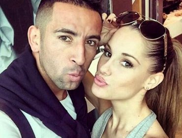 El romántico video que Mauricio Isla le envió a su pareja Gala Caldirola