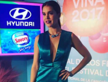 Escote de Carolina Mestrovic se robó las miradas en la Quinta Vergara