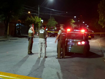 Delincuentes asesinan a teniente de Carabineros en San Joaquín