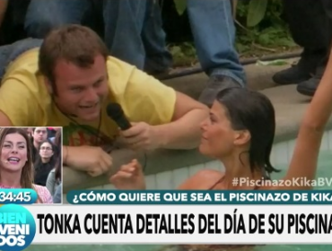 Tonka vivió un emotivo momento en "Bienvenidos"