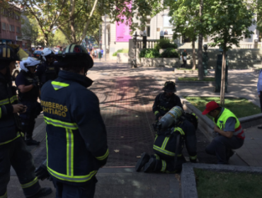 Emanación de humo obliga a cerrar Estación de Metro Pedro de Valdivia