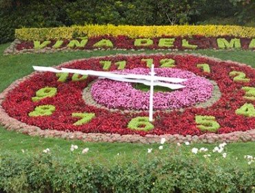 Mujer causa serios daños al reloj de flores de Viña del Mar