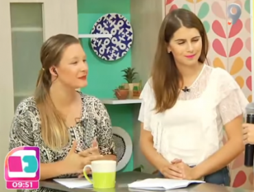 Desmayo en vivo sufrió la conductora del Canal 9 de Concepción