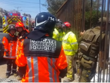 Un hombre de 50 años muere aplastado por un muro en Iquique