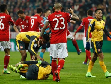 Arsenal de Sánchez buscará el milagro ante el Bayern de Vidal en Champions