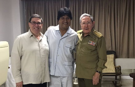 Evo Morales será operado en Cuba en abril próximo por nódulo en la garganta